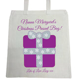 CB04 - Nanna Personalised Christmas Present Canvas Bag for Life