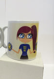 WW21 - Too Sexy to Be a Saints Fan Mug & White Box (Warrington Wolves)