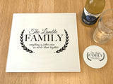 "Everything's Better" Glass Chopping Board, Placemats and Coasters for Family & Friends