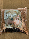 Personalised Your Photo Canvas Cushion Cover