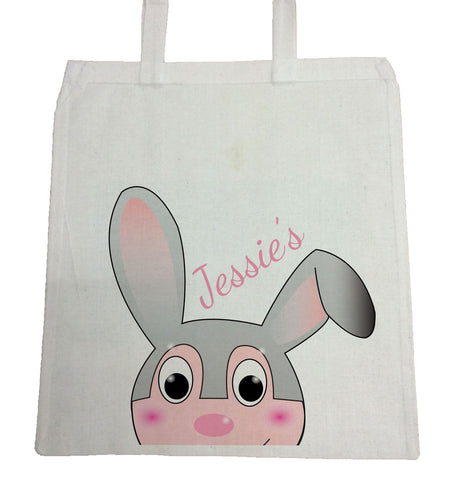 EA17 - Personalised Easter Jessica Rabbit Canvas Bag