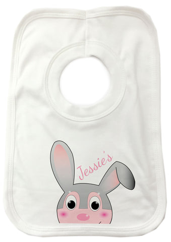 EA17 - Personalised Easter Jessica Rabbit Baby Bib