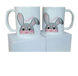 EA17 - Personalised Easter Jessica Rabbit Mug & White Box