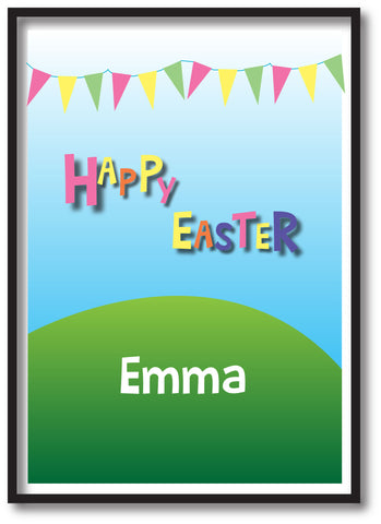 EA05 - Personalised Carnival Easter Print