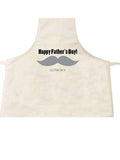 Large Moustache Father's Day Personalised Apron