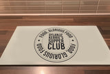 Personalised "Supper Club" Glass Chopping Board, Placemats & Coasters for Family & Friends