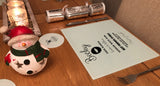 Bacardi Themed Personalised Glass Chopping Board, Placemats, Coasters for Family & Friends