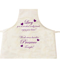 You've worked really hard! Work even harder Prosecco tonight! Personalised Cooking Apron