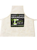 If Grandad Can't Fix It, We're Screwed Personalised Cooking Apron