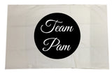 Team Name of Your Choice Personalised White Pillow Case Cover. Change the name to suit.