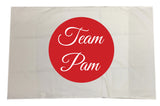 Team Name of Your Choice Personalised White Pillow Case Cover. Change the name to suit.