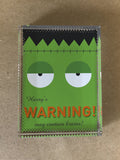 Frankenstein Themed Halloween Warning May Eat Brains Personalised Crystal Block with Gift Box