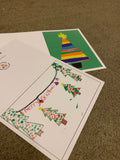 Personalised Christmas Cards with Child's Drawing School & Nursery Christmas Fundraiser