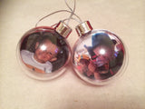 CA24 - Photo Christmas Bauble for Christmas Tree, Personalised with Your Photo