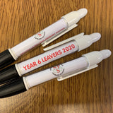 Personalised Leavers Pens for Schools, Colleges & Universities with Logo and Year