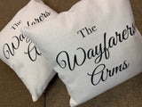 Personalised Family Name Garden Bar/Pub Country Style Cushion