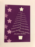 Christmas Cards for Business with Tree made from Company name & logo