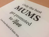 Best Mums get Promoted to Nan Personalised Gifts for Nan Home and Kitchen