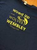 WW16 - Wired Up For Wembley T-Shirt, example Warrington Wolves