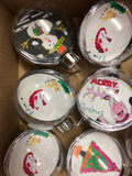 Personalised Bauble with Child's Drawing School & Nursery Christmas Fundraiser