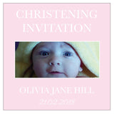 INV035 - Baby Image Design, Birth Announcement, Birthday, Christening, God Parent Invite