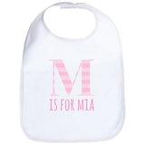 Personalised Initial Plus Baby Name Baby Bib Available for Boy or Girl in Any Name