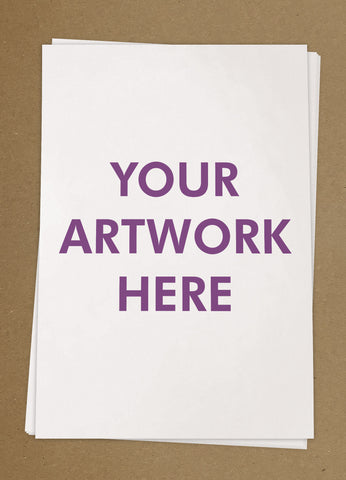Your Artwork Letterheads from £25+VAT