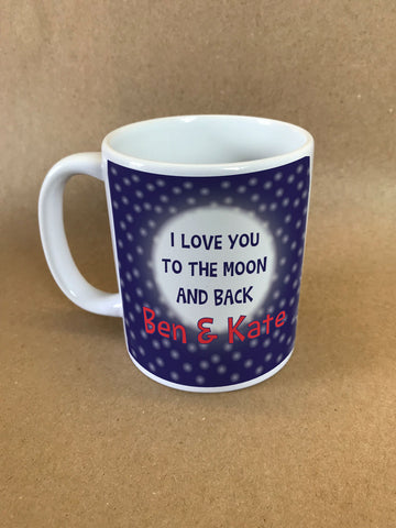 VA11 - I Love You to the Moon Mug & White Gift Box