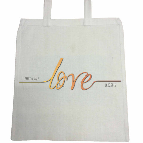 VA17 - Names Love Established ...Valentine's Bag for Life