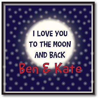 VA11 - I Love You to the Moon and Back (Names) Personalised Print