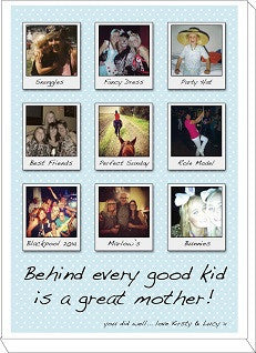 MD01 - Behind Every Good Kid Personalised Canvas Print