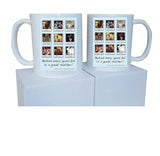 MD01 - Behind Every Good Kid  Personalised Mug & White Gift Box