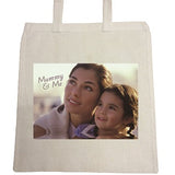 Personalised Your Photo and Your Personal Message on Canvas Bag for Life