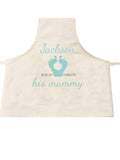 MO02 - Foot Prints Personalised Apron