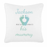 Foot Prints Personalised Cushion Cover