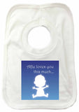 MO03 - Loves You This Much Personalised Baby Vest