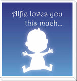 MO03 - Loves You This Much Personalised Print