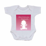 MO03 - Loves You This Much Personalised Baby Vest