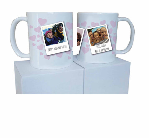 MO12 - Like a Mother Personalised Mug & White Gift Box