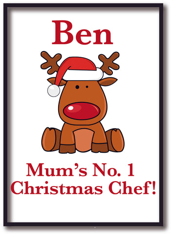CA03 - Christmas Personalised Cooking Personalised Print