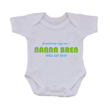 BB18 - Nanna will say yes Baby Vest