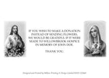 Funeral Order of Service Announcement Cards