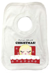 PC02 - Don't Wake (Name) Until Christmas Personalised Baby Bib