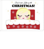 PC02 - Don't Wake (Name) Until Christmas Personalised Print