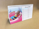 2020 Personalised Desk Calendar ideal for home or business