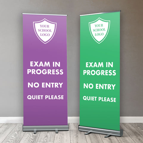 RB02 - School Exam Roller / Popup / Retractable Banner