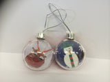 Burtonwood CP School Personalised Bauble with Child's Drawing
