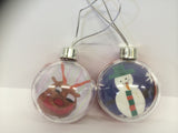 Burtonwood CP School Personalised Bauble with Child's Drawing
