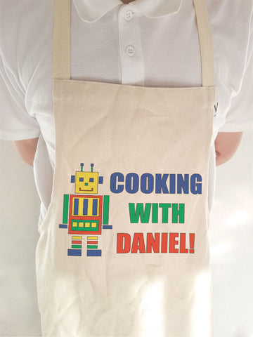 CA10 - Personalised Cooking with (Name) Cooking Apron