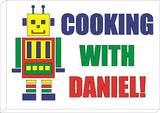 CA10 - Personalised Cooking with (Name) Print